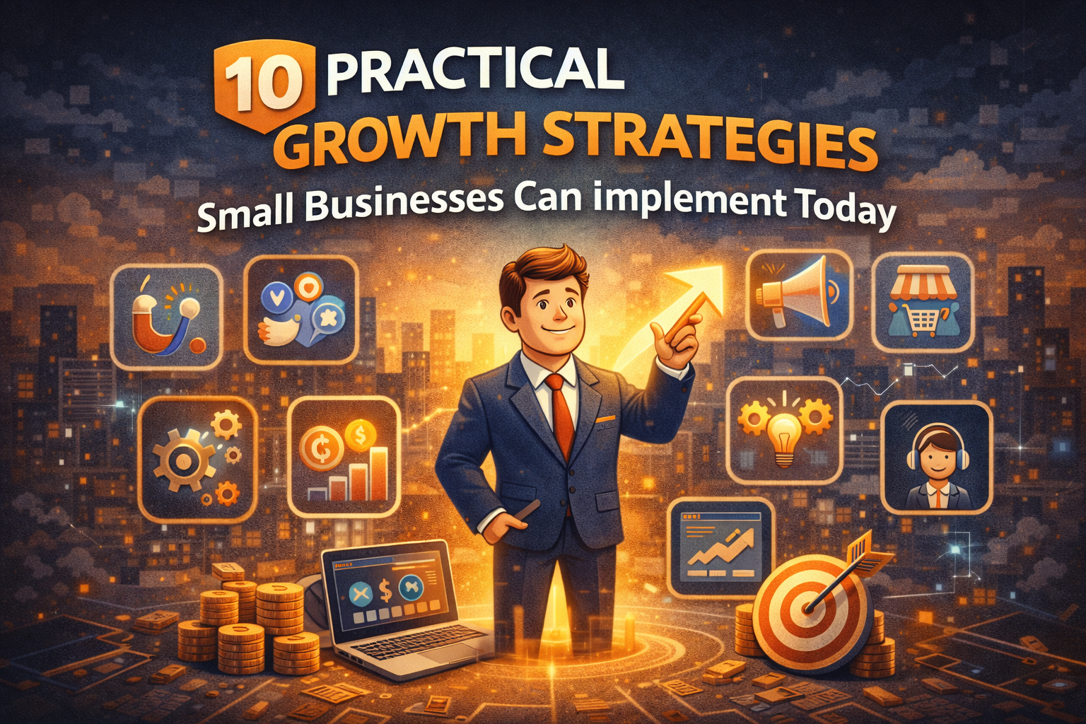 10 Practical Growth Strategies Small Businesses Can Implement Today