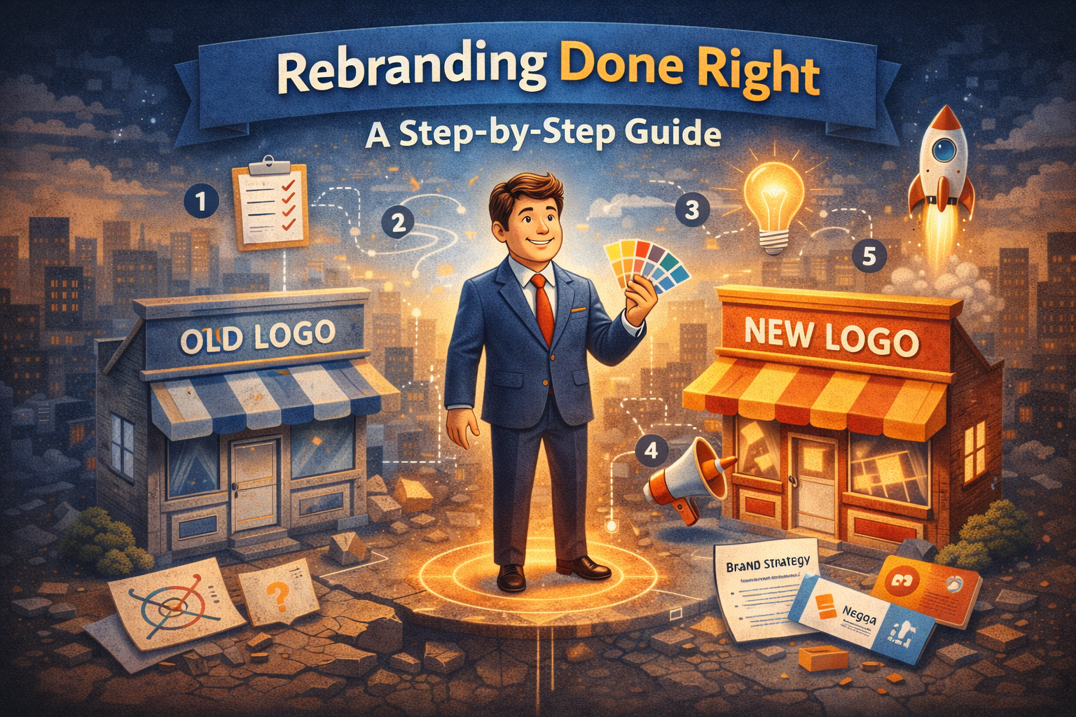 Rebranding Done Right: A Step-by-Step Guide