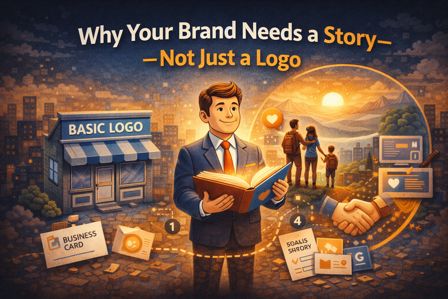 Why Your Brand Needs a Story—Not Just a Logo