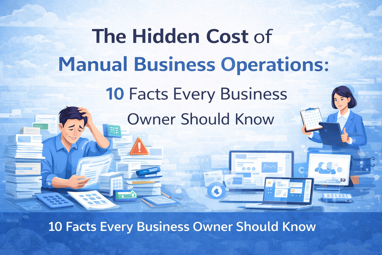 The Hidden Cost of Manual Business Operations: 10 Facts Every Business Owner Should Know