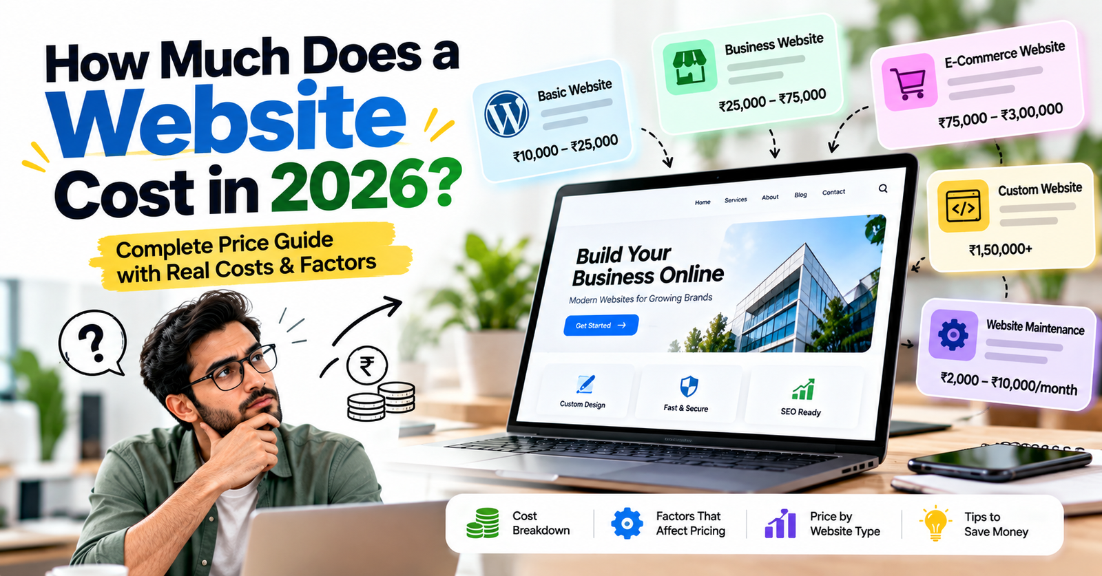 How Much Does a Website Cost in 2026? Complete Website Development Pricing Guide